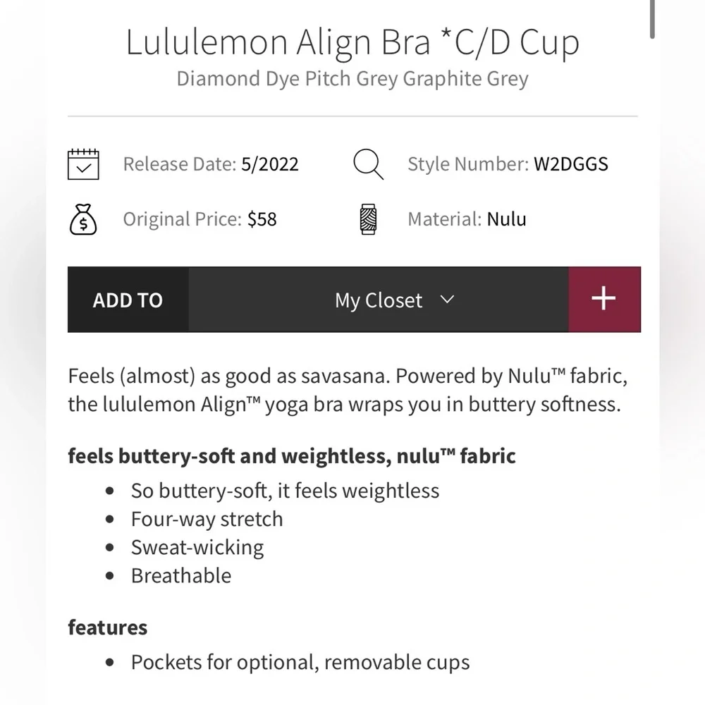 lululemon athletica lululemon nwt
